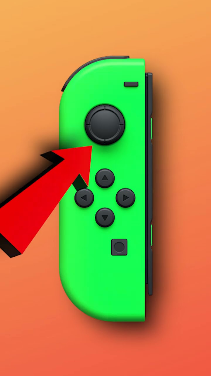Nintendo Switch Joycon Controller Detailed 